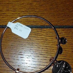 NWT Alex and Ani Rose Gold Charm Bracelet